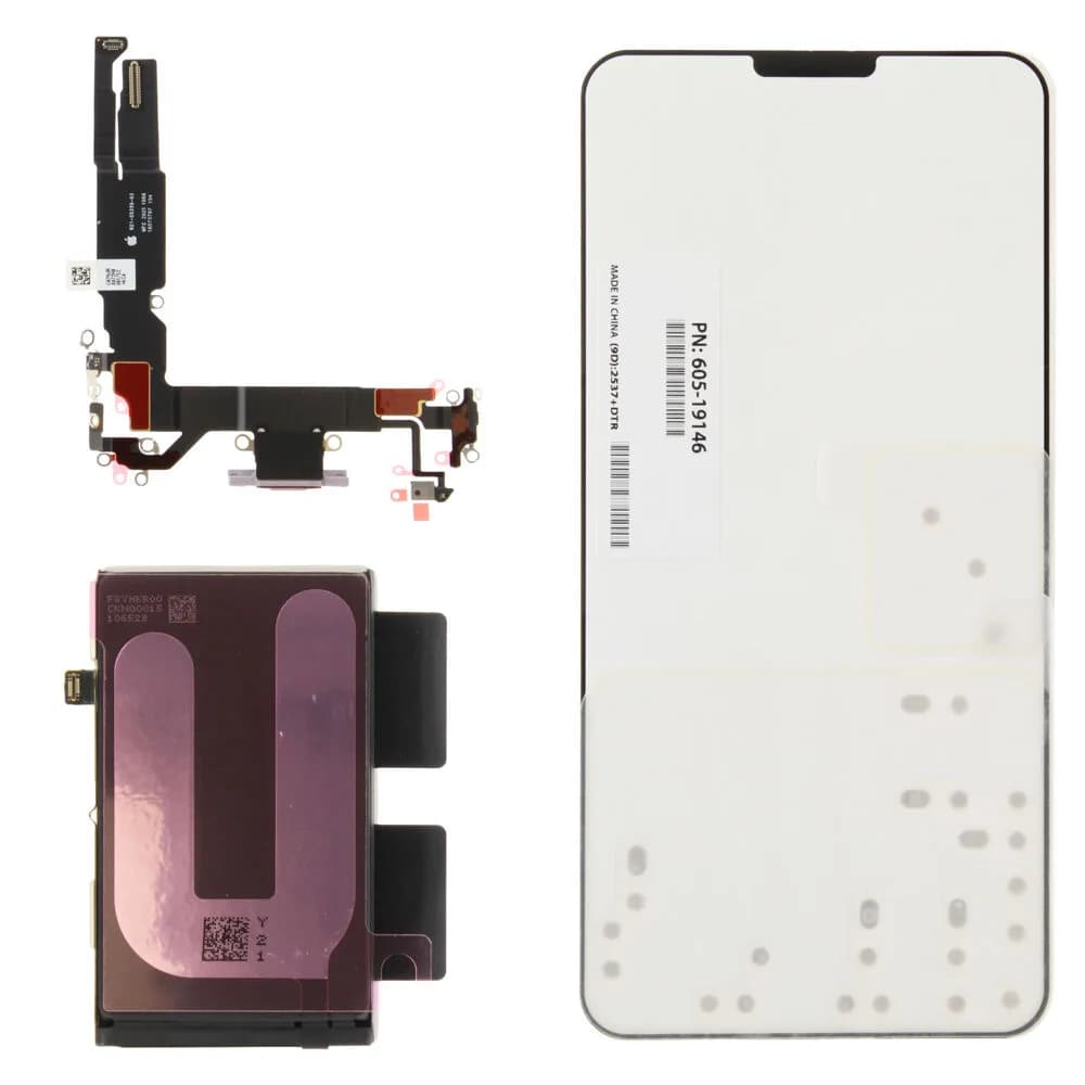 Dock connector incl. battery Apple iPhone 17 - Original - Purple