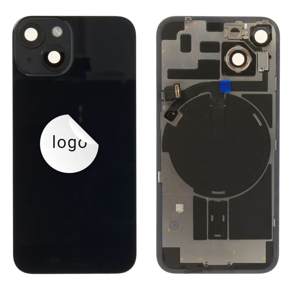 Back glass iPhone 14 - Pulled B - Black