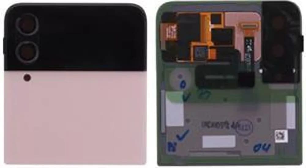 Outer display Samsung Galaxy Z Flip4 - Original - Rose/Gold