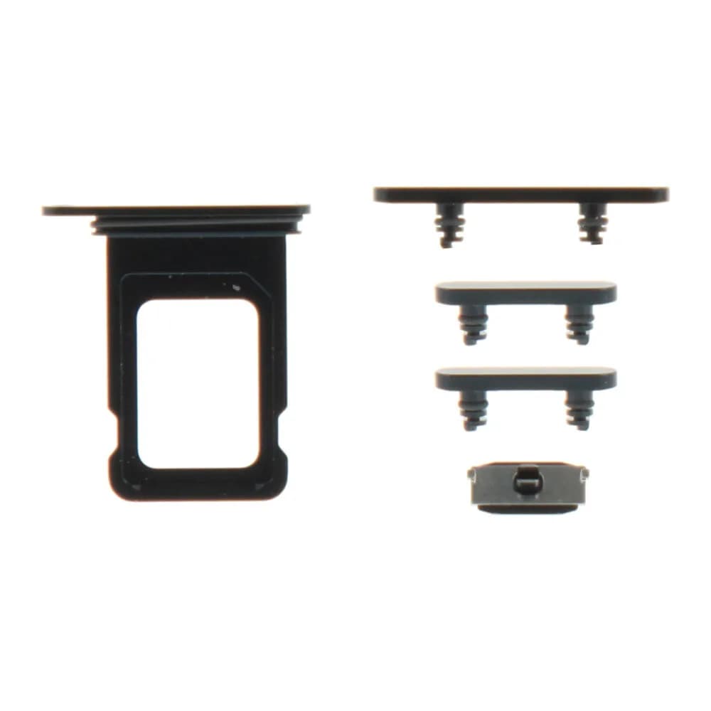 Keyset iPhone 14 Plus incl. SIM card tray - Pulled - Black