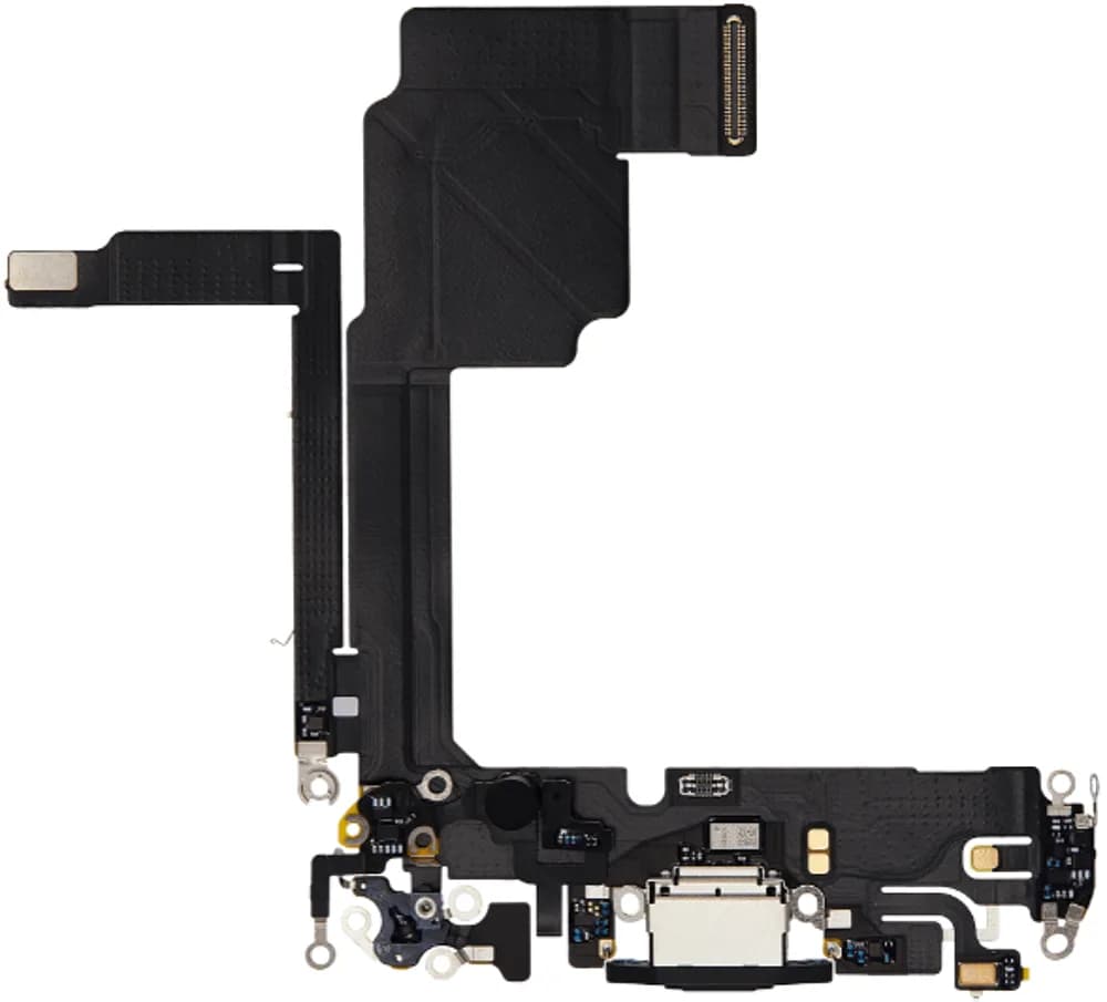Dock connector iPhone 15 Pro - Pulled - Black