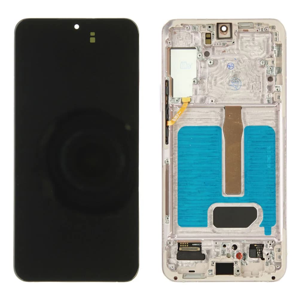 Display Samsung Galaxy S22 Plus - Compatible soft - Pink Gold