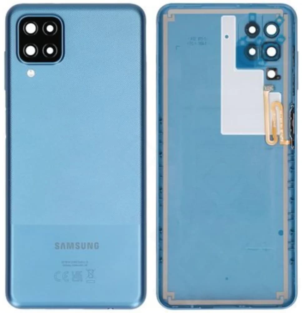 Rear cover Samsung Galaxy A12 - Original - Blue