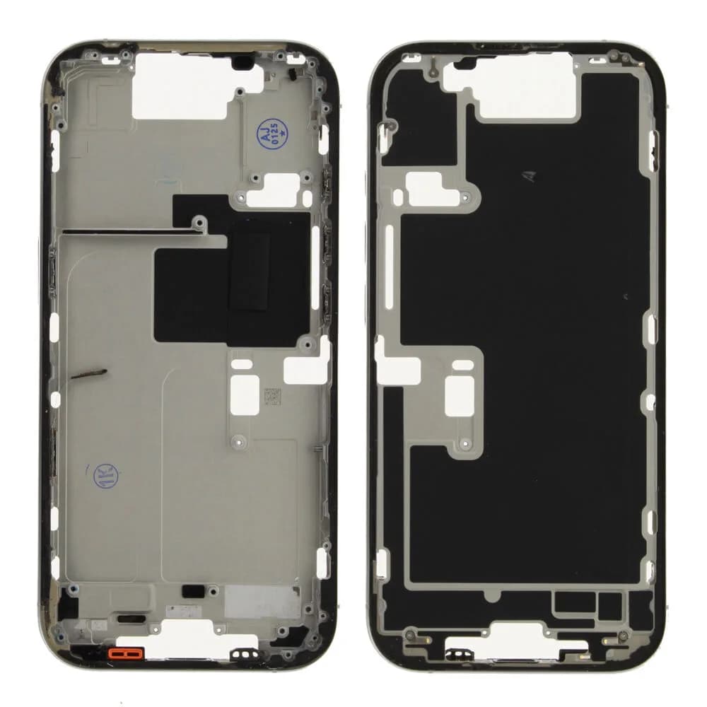 Middle frame excl. small parts iPhone 16 Pro - Pulled A - White