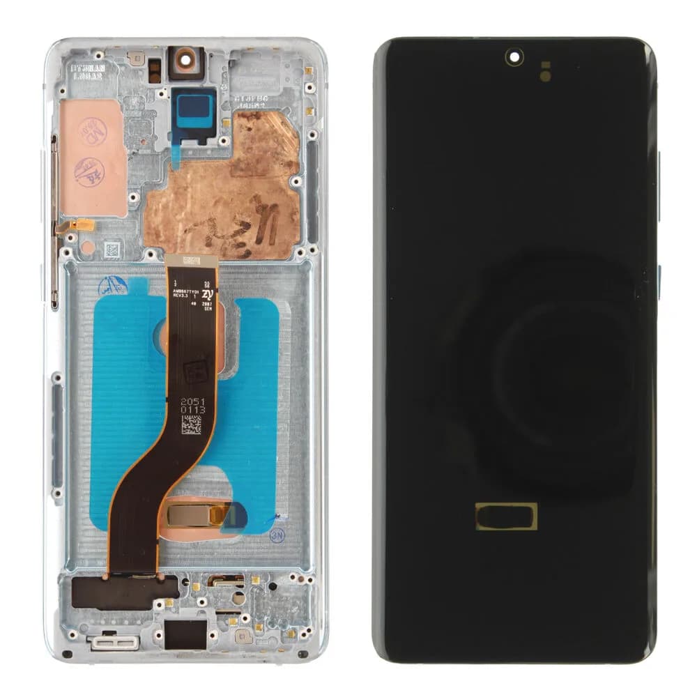Display Samsung Galaxy S20 Plus - Compatible (soft OLED) - Light Blue