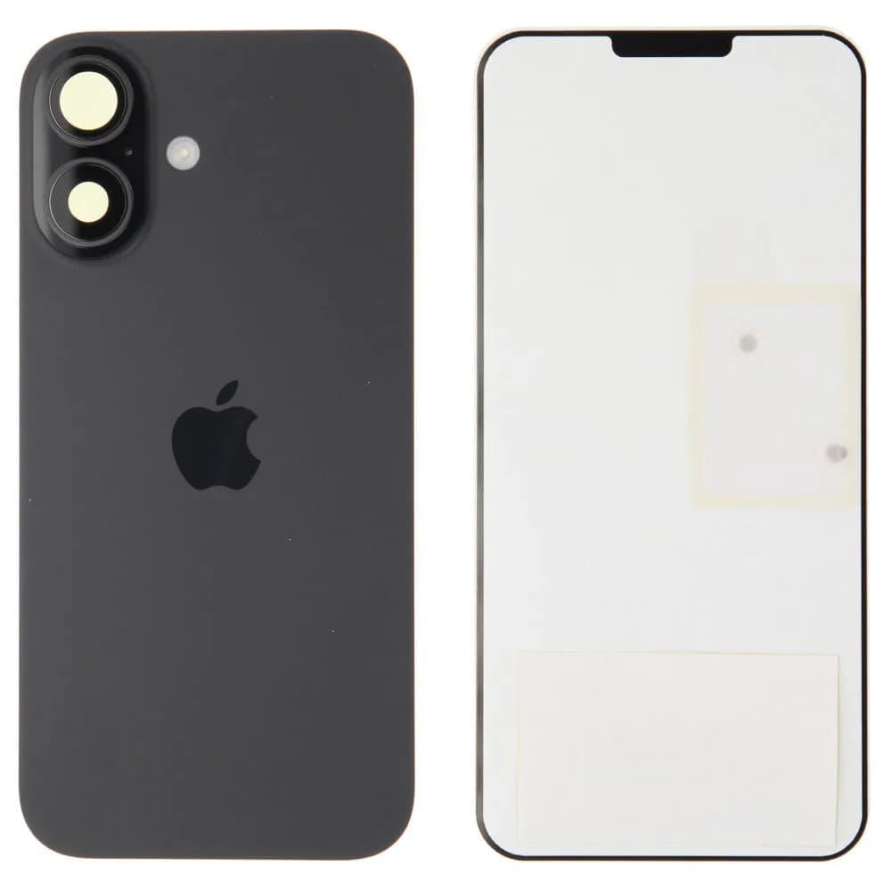 Back glass Apple iPhone 16 - Original - Black