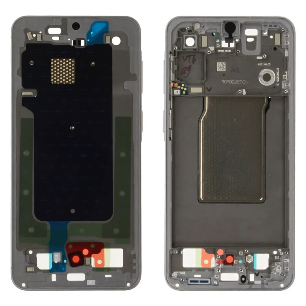Middle frame Samsung Galaxy A57 - Original - Gray