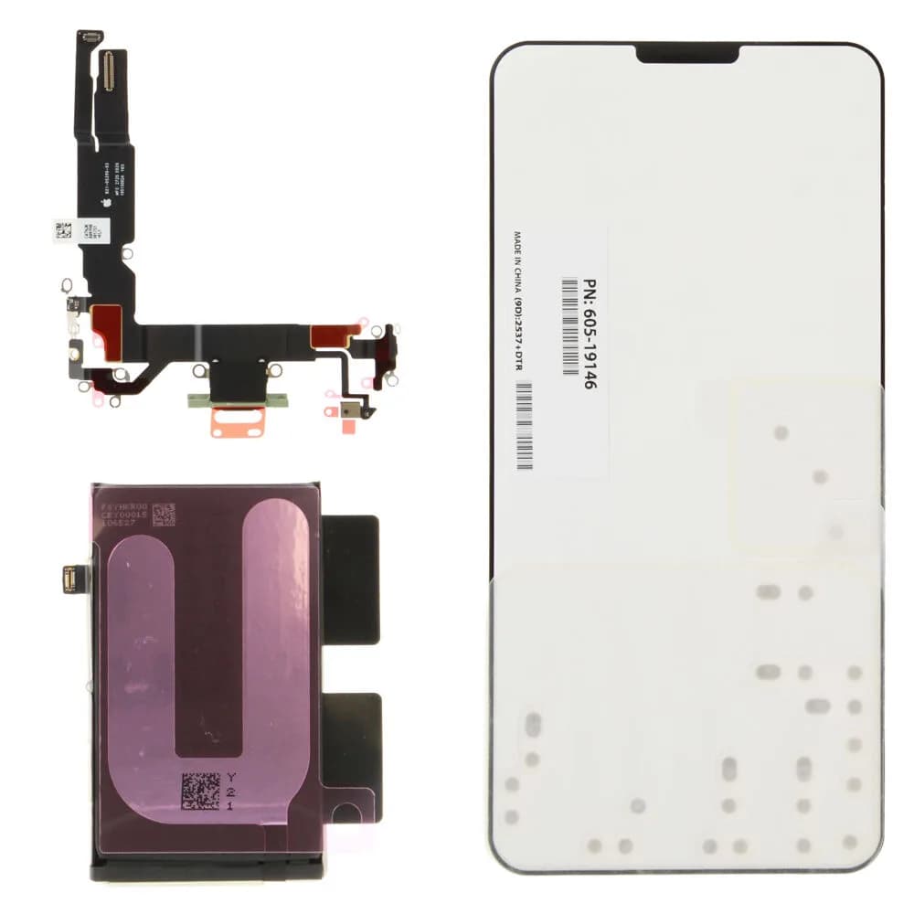 Dock connector incl. battery Apple iPhone 17 - Original - Light Green