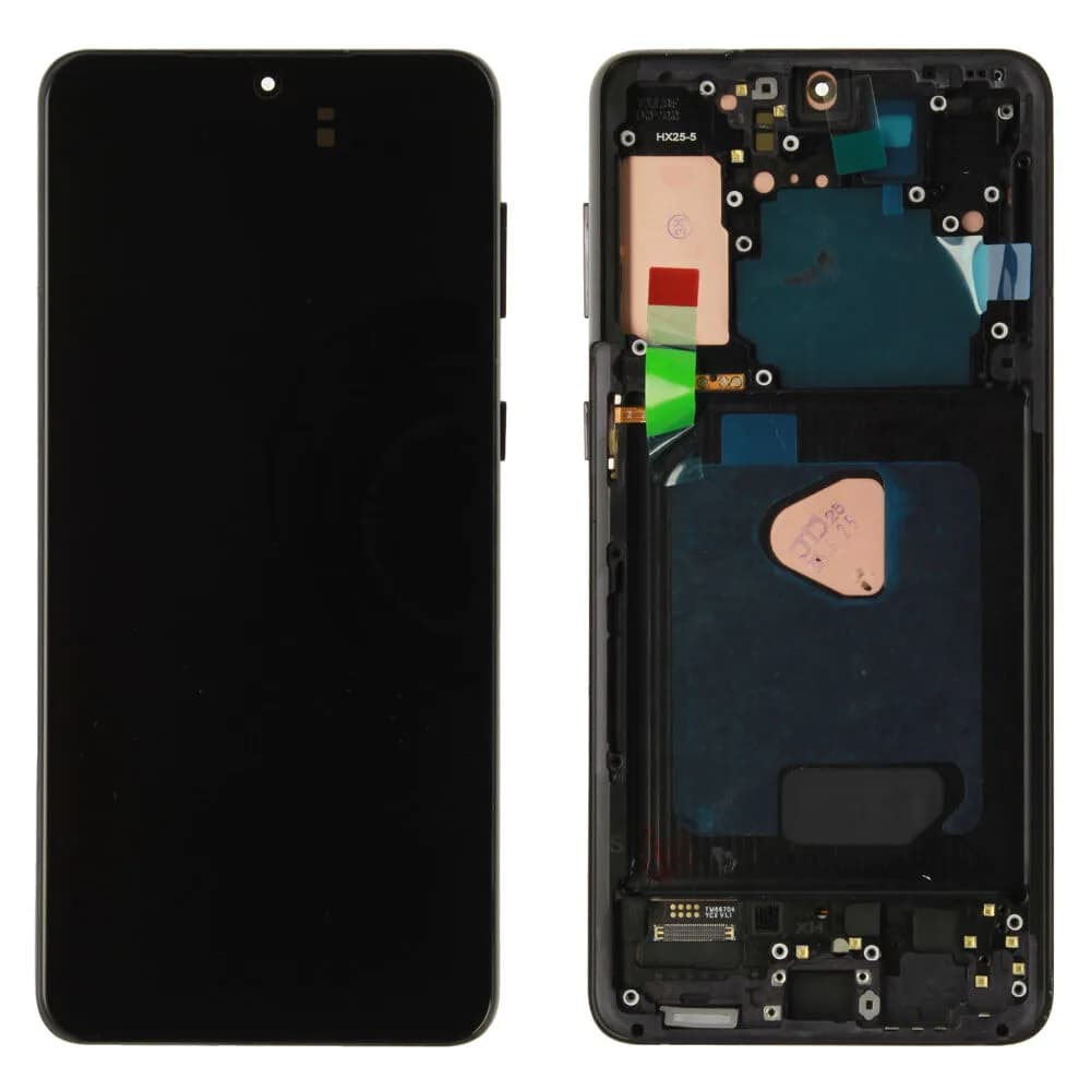 Display Samsung Galaxy S21 Plus - Compatible soft - Black