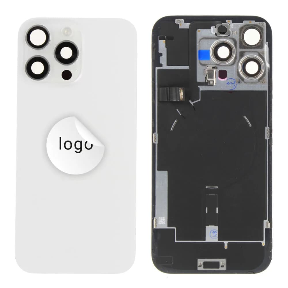 Back glass iPhone 16 Pro Max - Pulled B - White