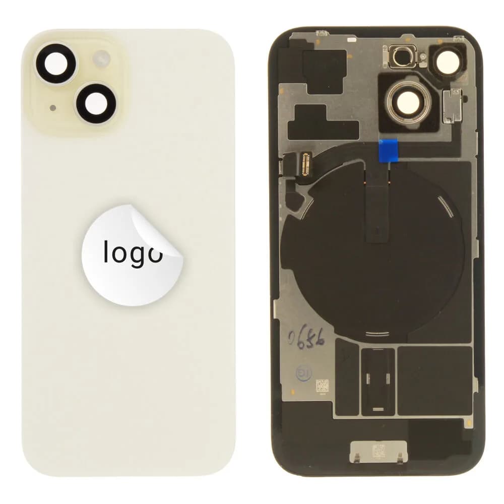 Back glass iPhone 15 - Pulled B - Yellow