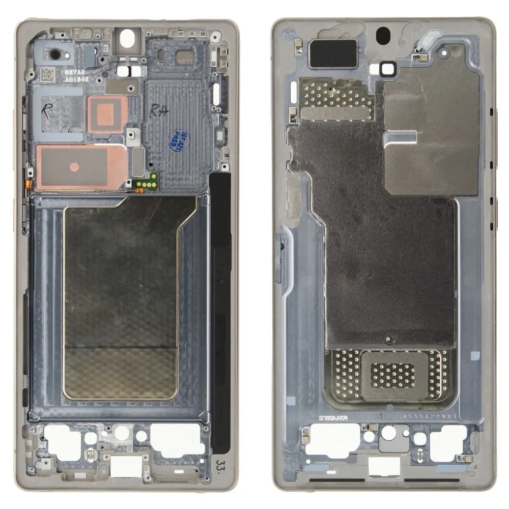 Middle frame Samsung Galaxy S25 Ultra - Original - Titanium Silver