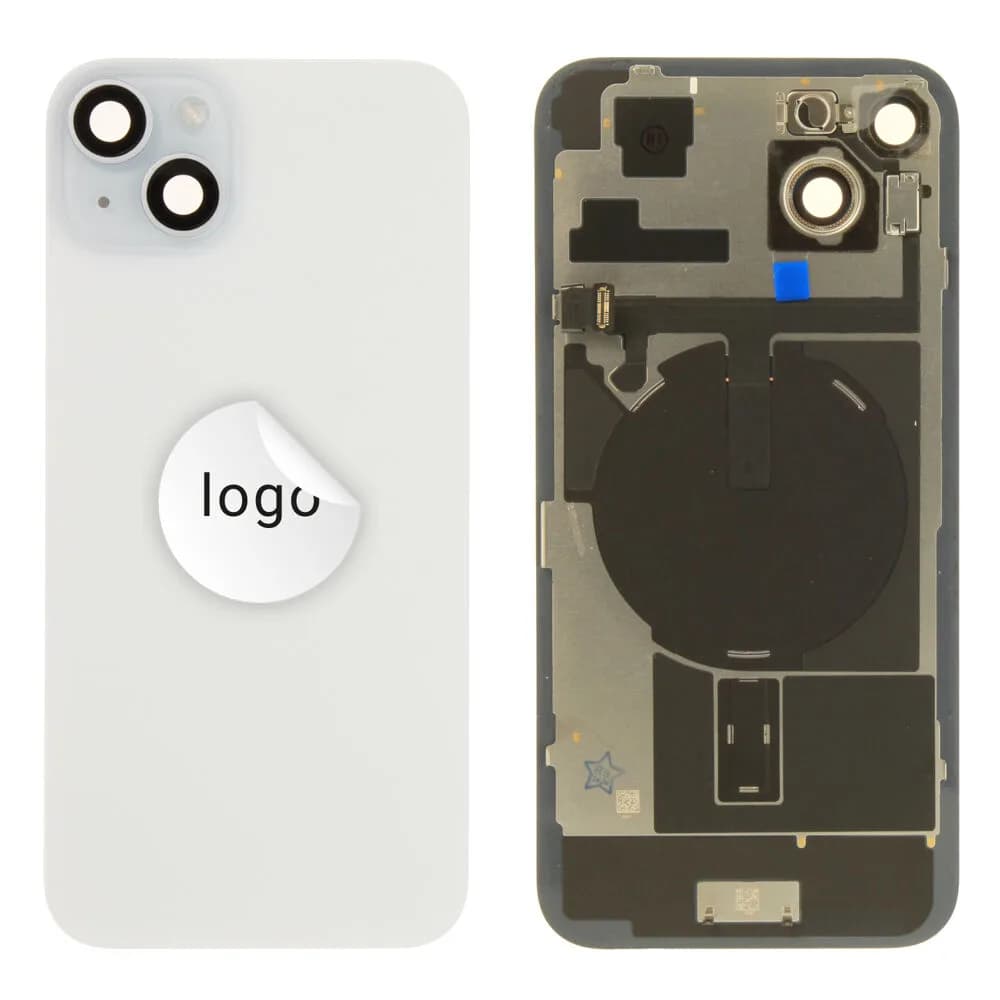 Back glass iPhone 15 Plus - Pulled (grade B) - Blue