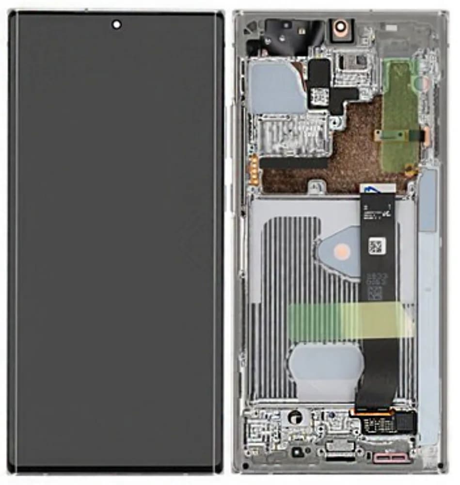 Display excl. camera Samsung Galaxy Note20 Ultra - Original - White