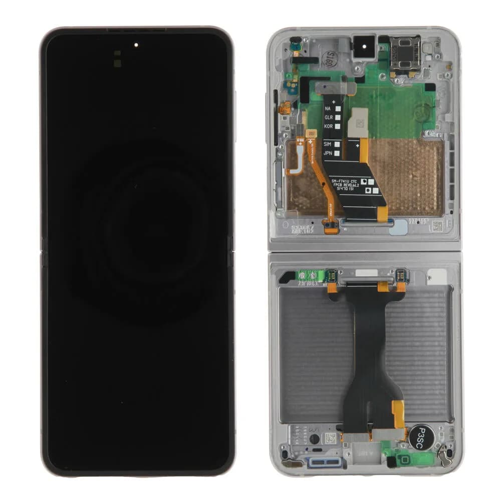 Display Samsung Galaxy Z Flip6 - Original - Silver