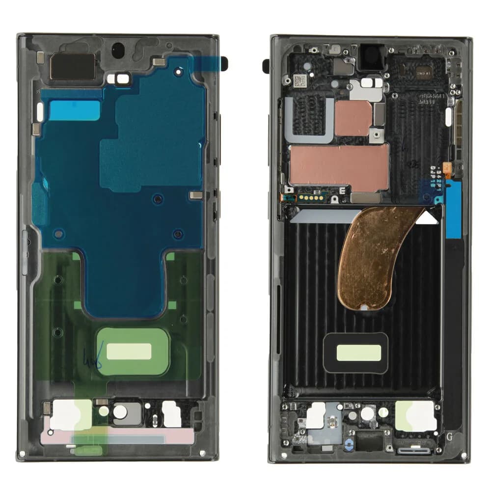 Middle frame Samsung Galaxy S23 Ultra - Original - Green
