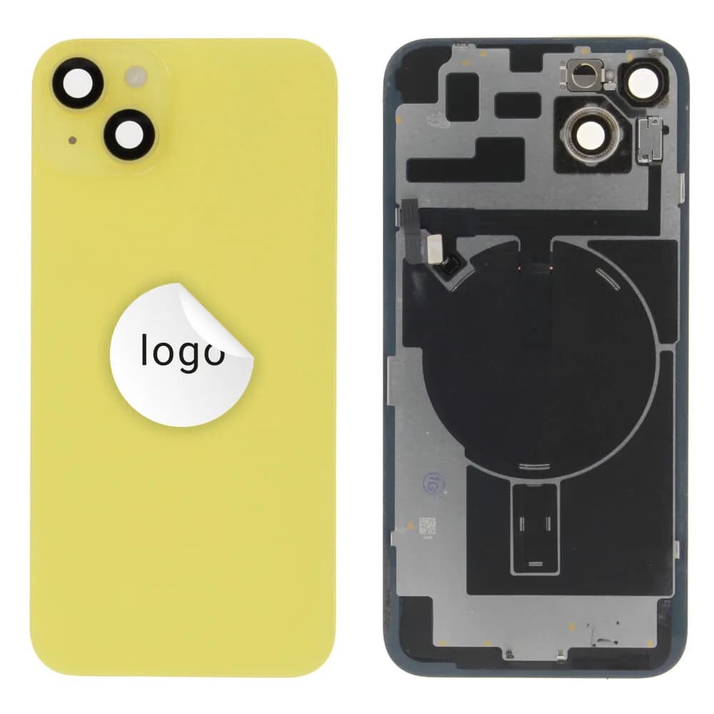 Back glass iPhone 14 Plus - Pulled B - Yellow
