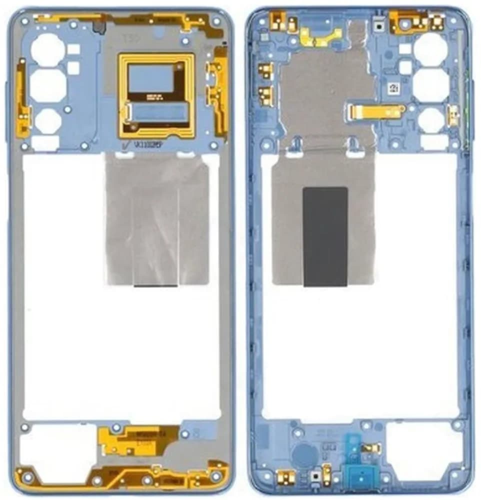 Middle frame Samsung Galaxy M52 - Original - Ice Blue
