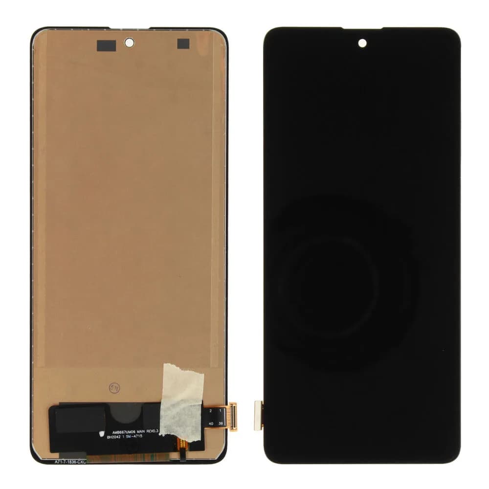 Display excl. frame Samsung Galaxy A71 - In-cell