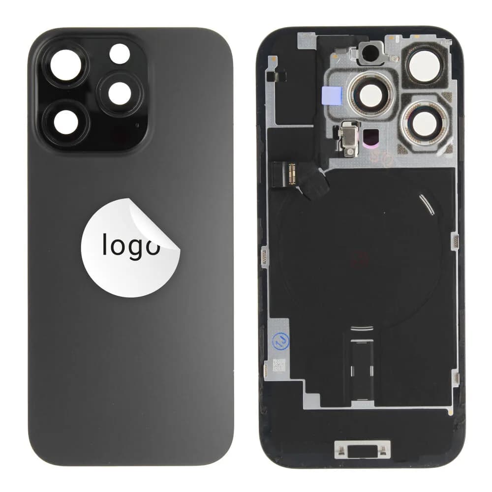 Back glass iPhone 16 Pro - Pulled A - Black