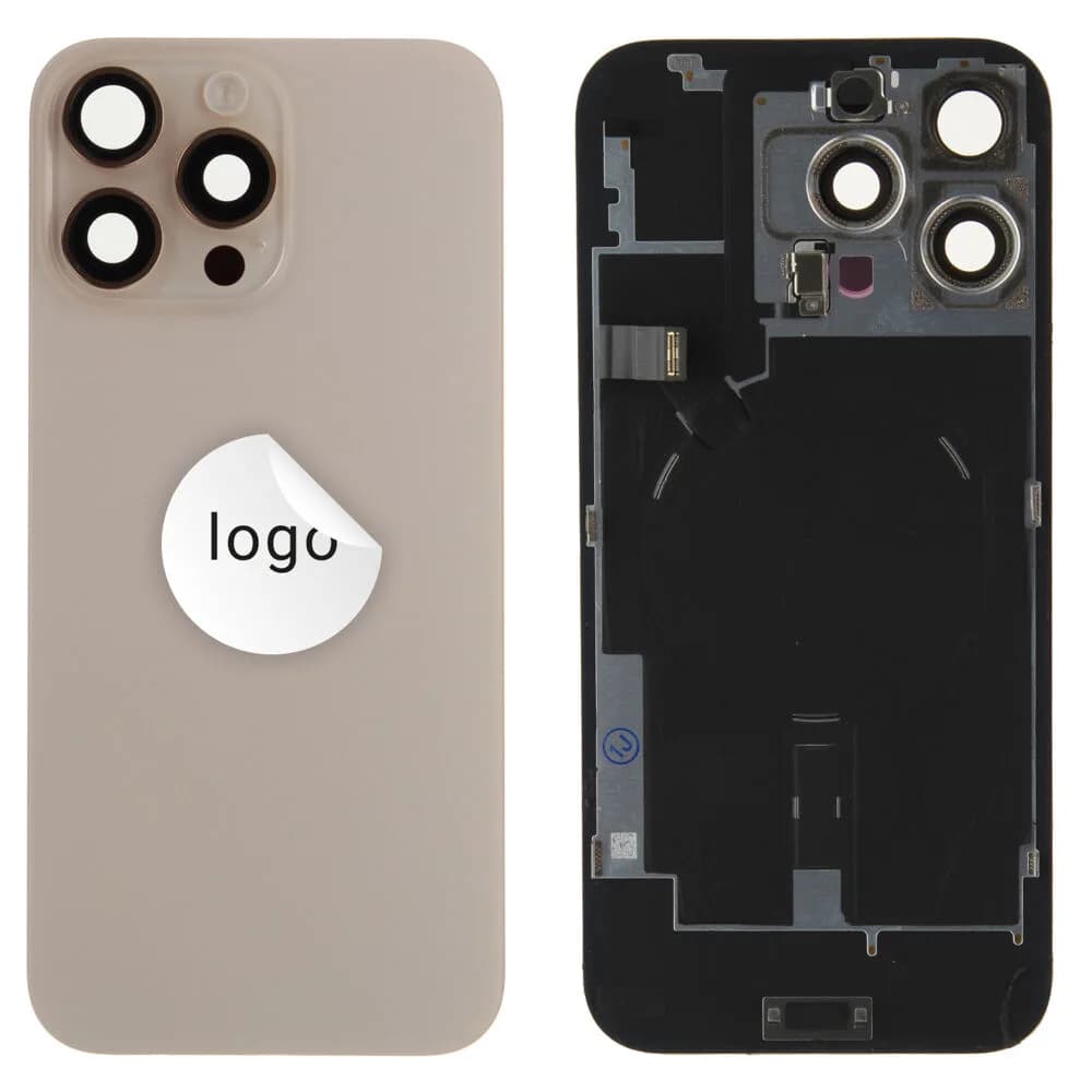 Back glass iPhone 16 Pro Max - Pulled B - Desert Titanium