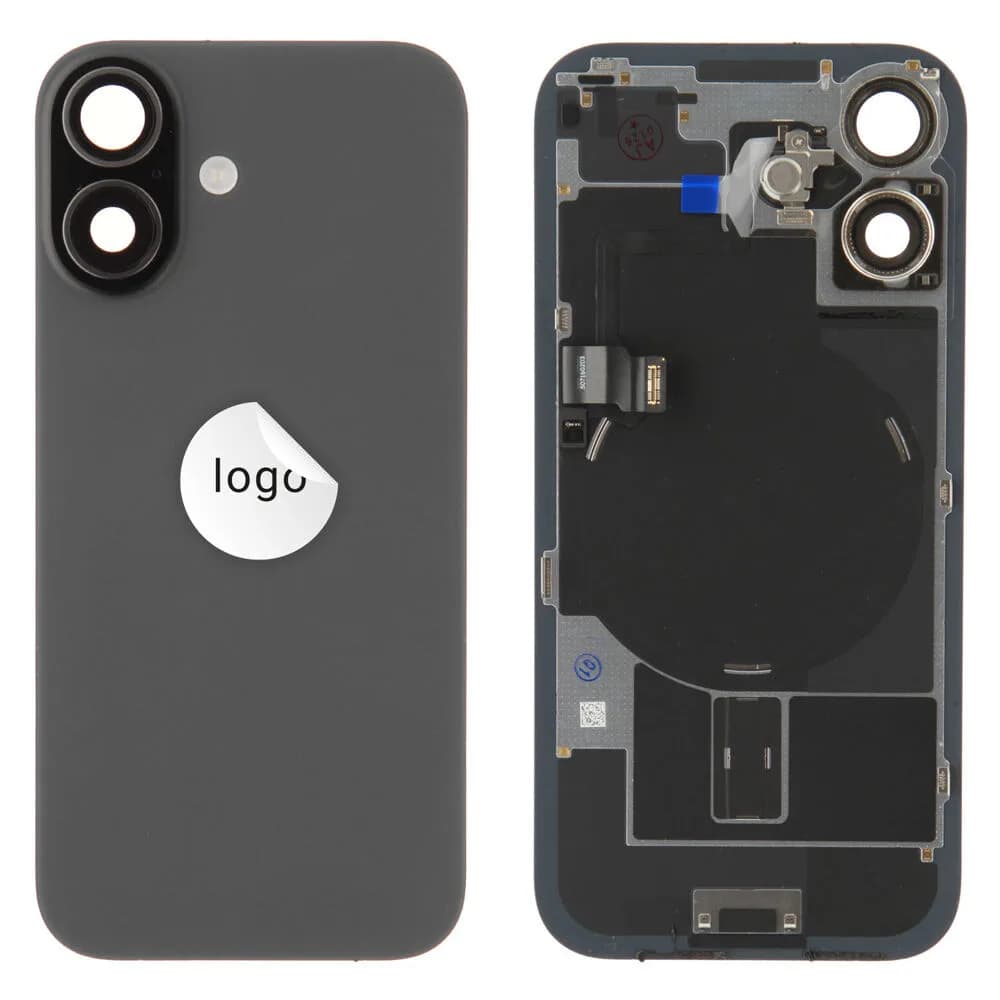 Back glass iPhone 17 - Pulled A - Black
