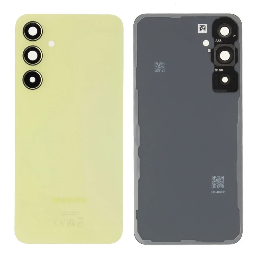 Rear cover Samsung Galaxy A55 - Original - Yellow
