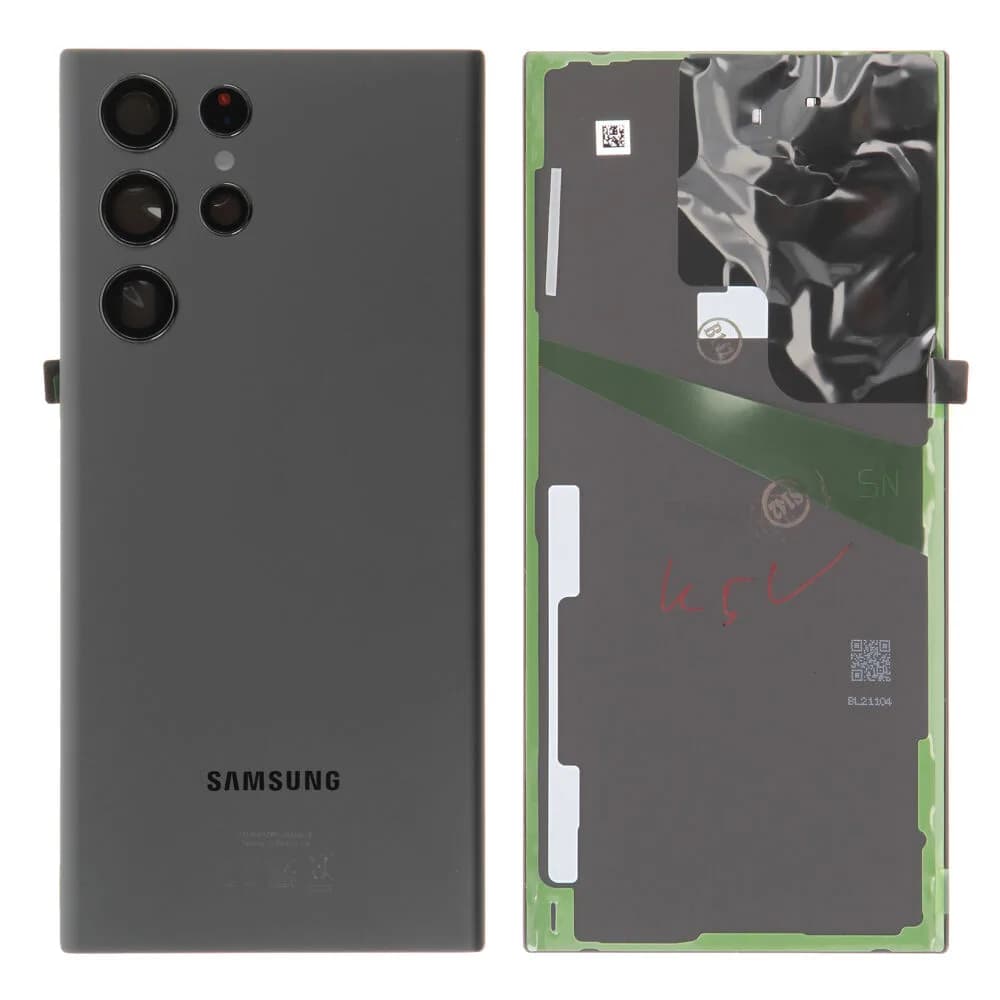Back cover Samsung Galaxy S22 Ultra - Original - Phantom Black