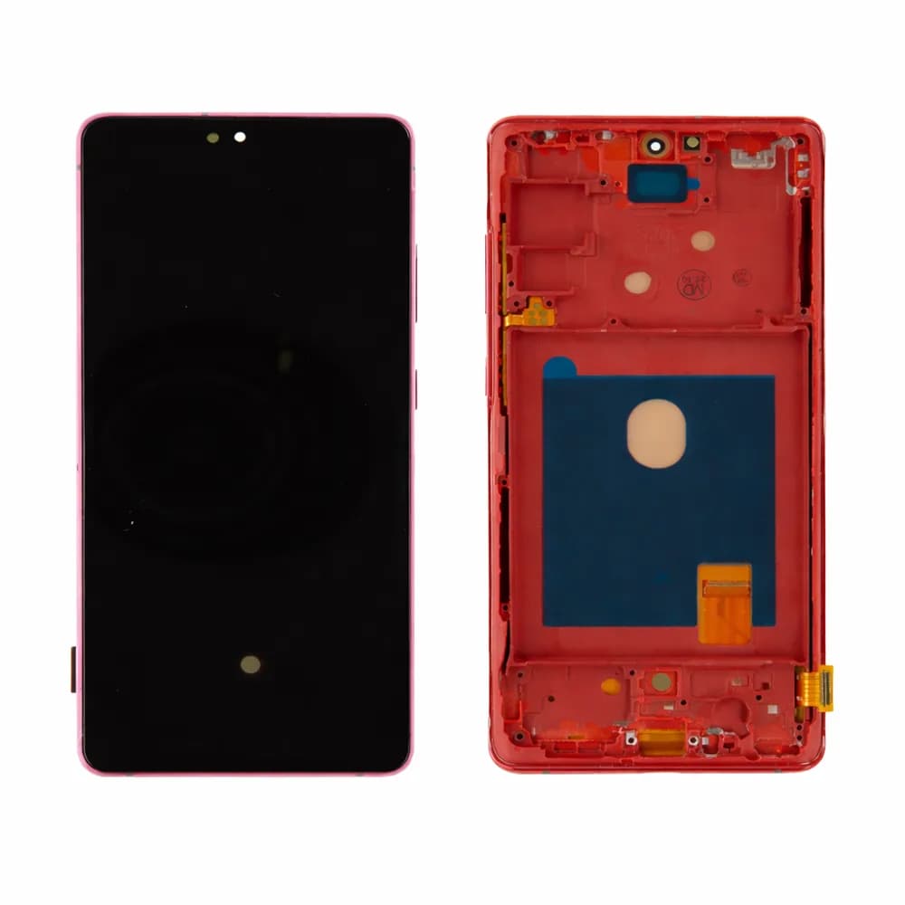 Display Samsung Galaxy S20 FE 5G - Compatible (soft) - Red