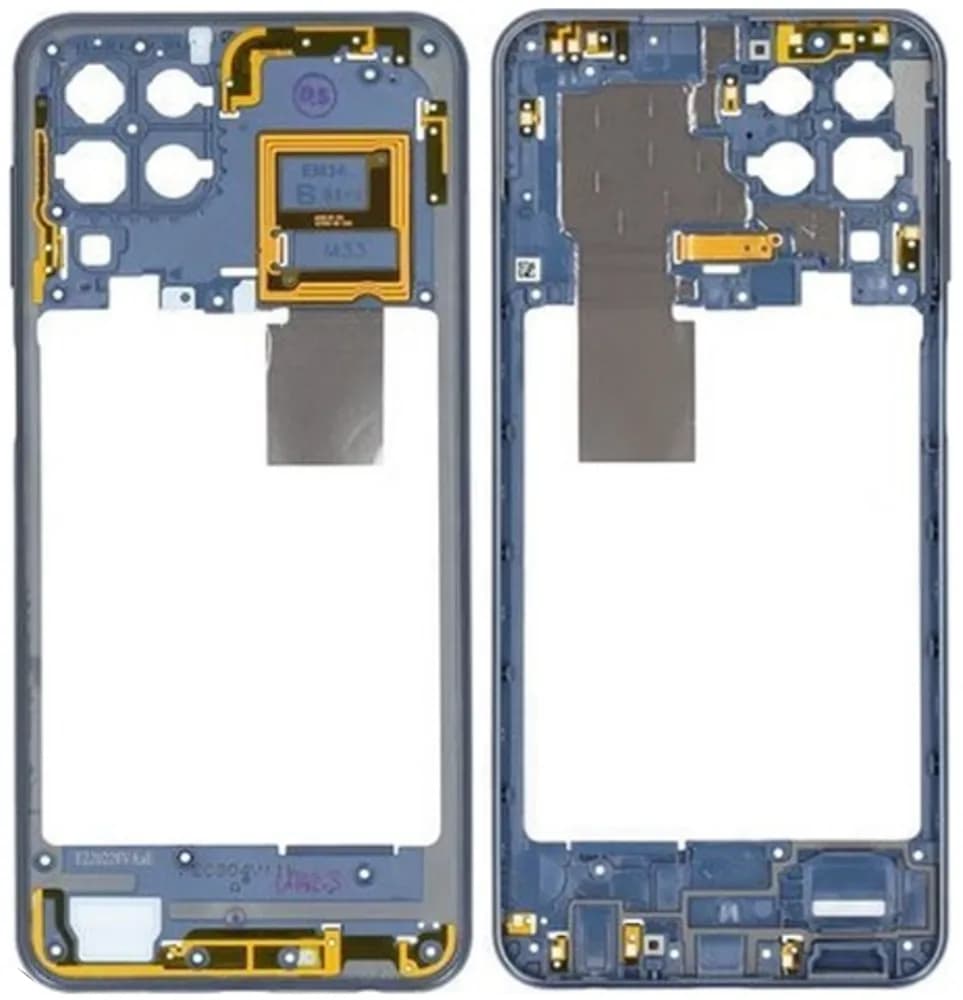 Middle frame Samsung Galaxy M33 - Original - Dark Blue