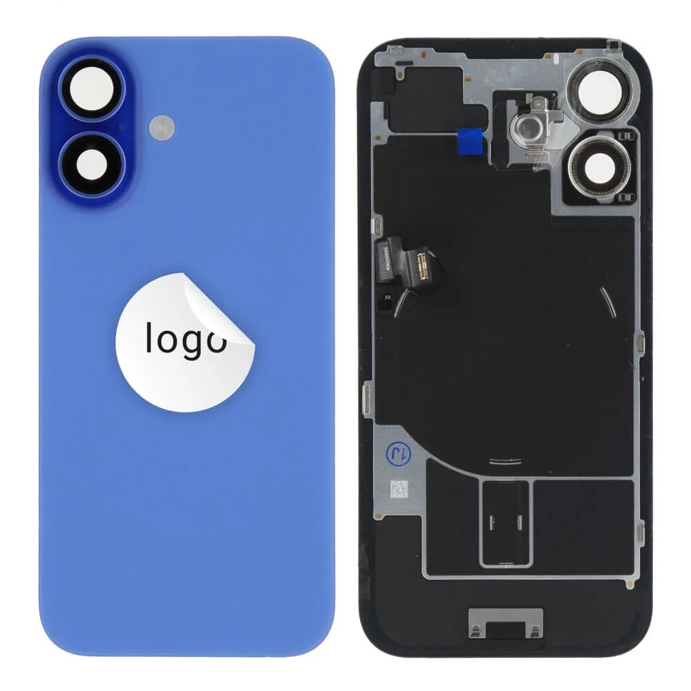 Back glass iPhone 16 - Pulled B - Blue