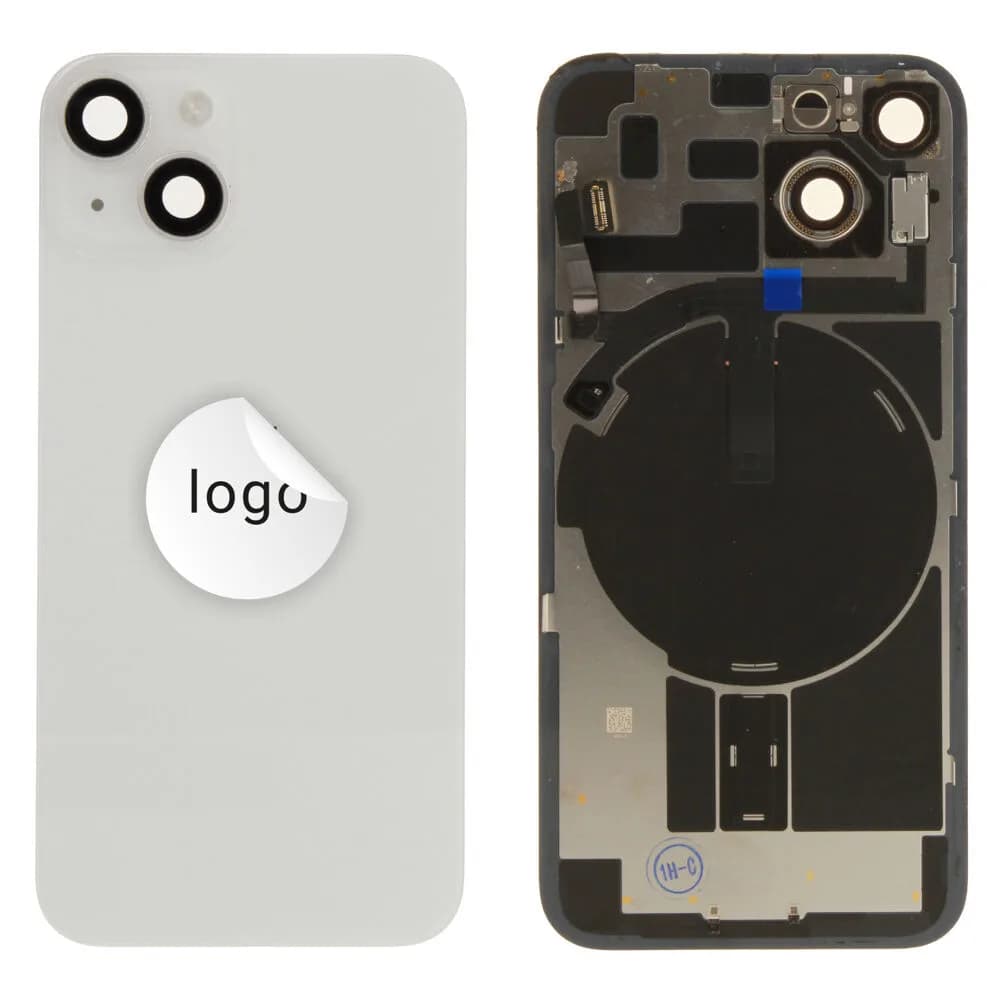 Back glass iPhone 14 - Pulled C - White