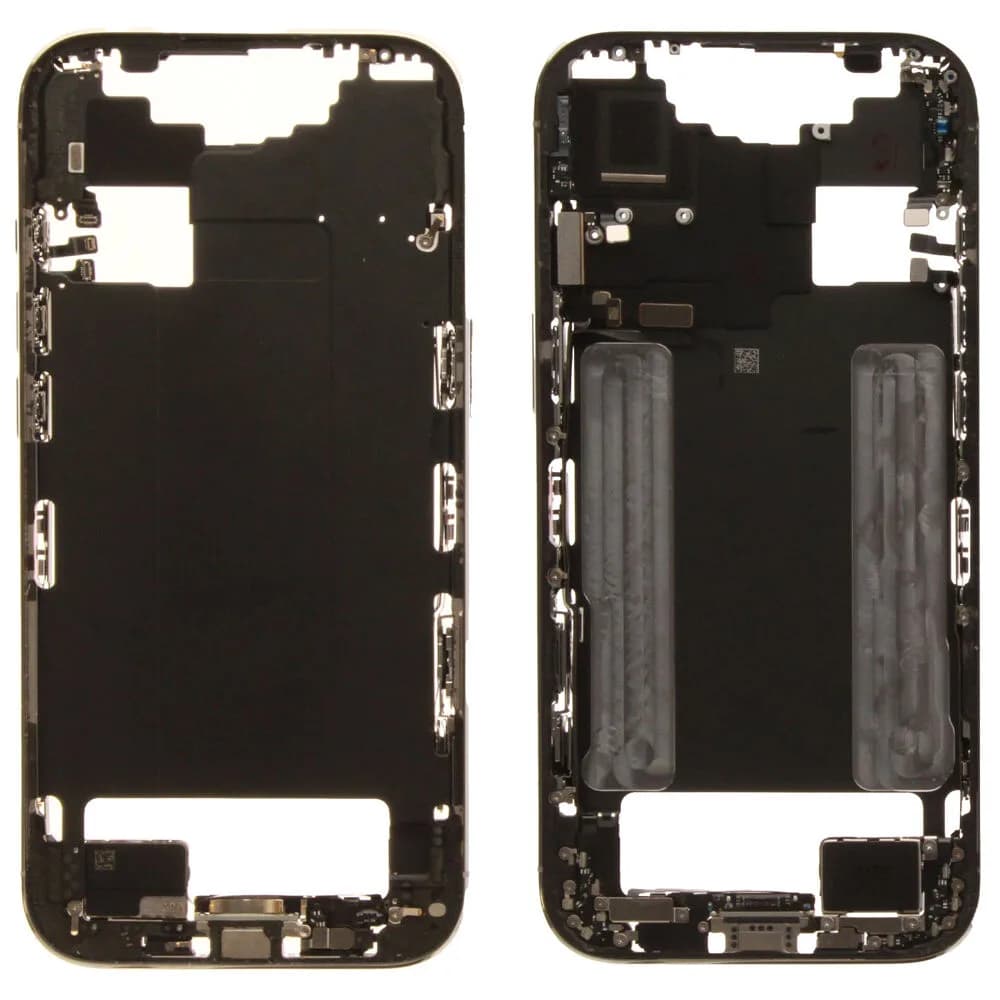 Middle frame incl. small parts iPhone 17 Air - Pulled C - White