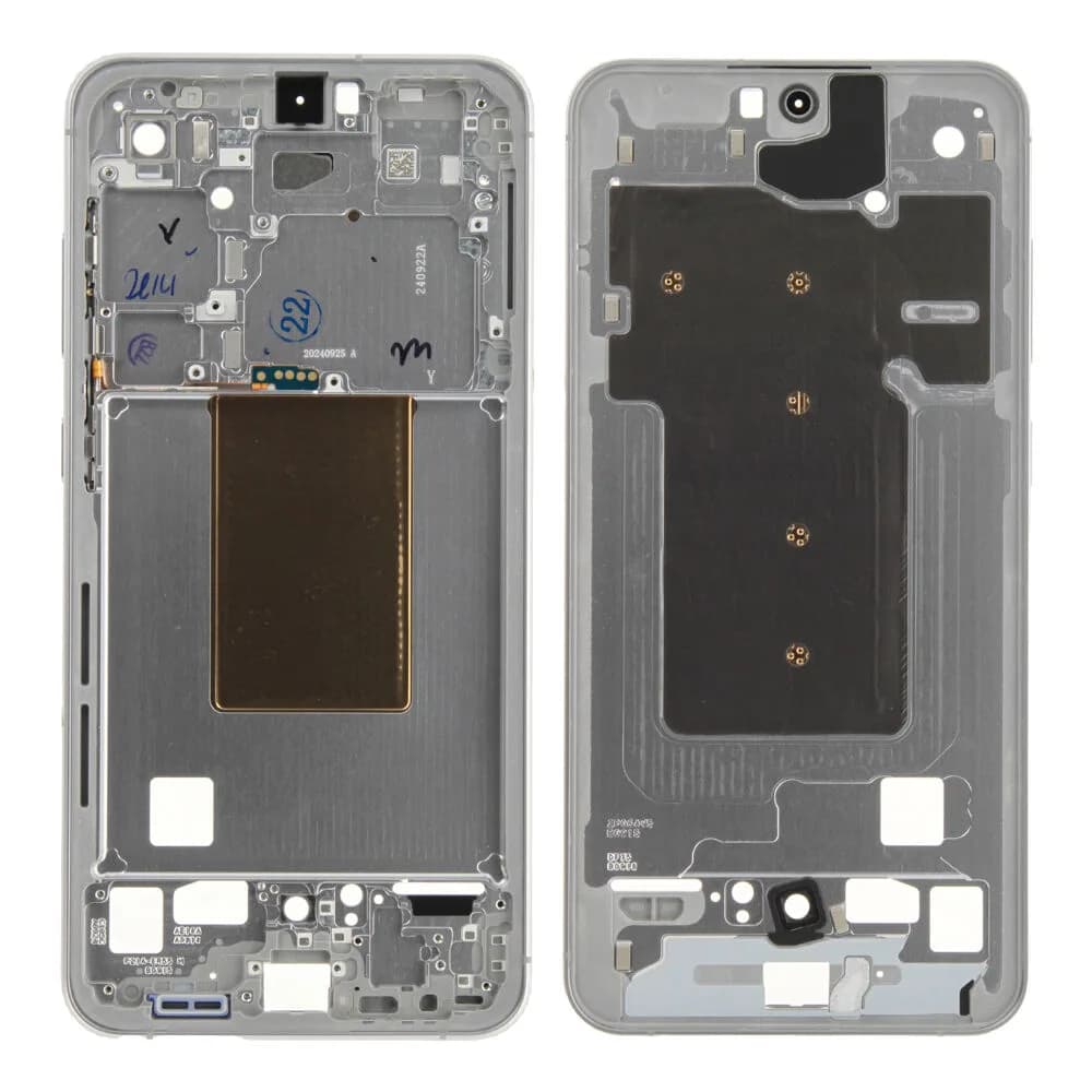Middle frame Samsung Galaxy S24 FE - Original - Silver